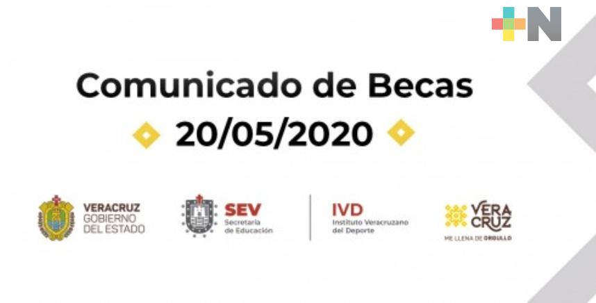Nueva convocatoria a becas entrará en vigor a finales de 2020: IVD