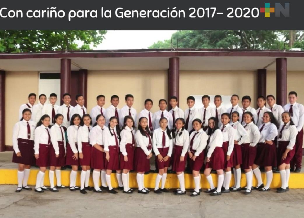 A través de Fan Page, despiden a estudiantes de Secundaria de Coatzacoalcos
