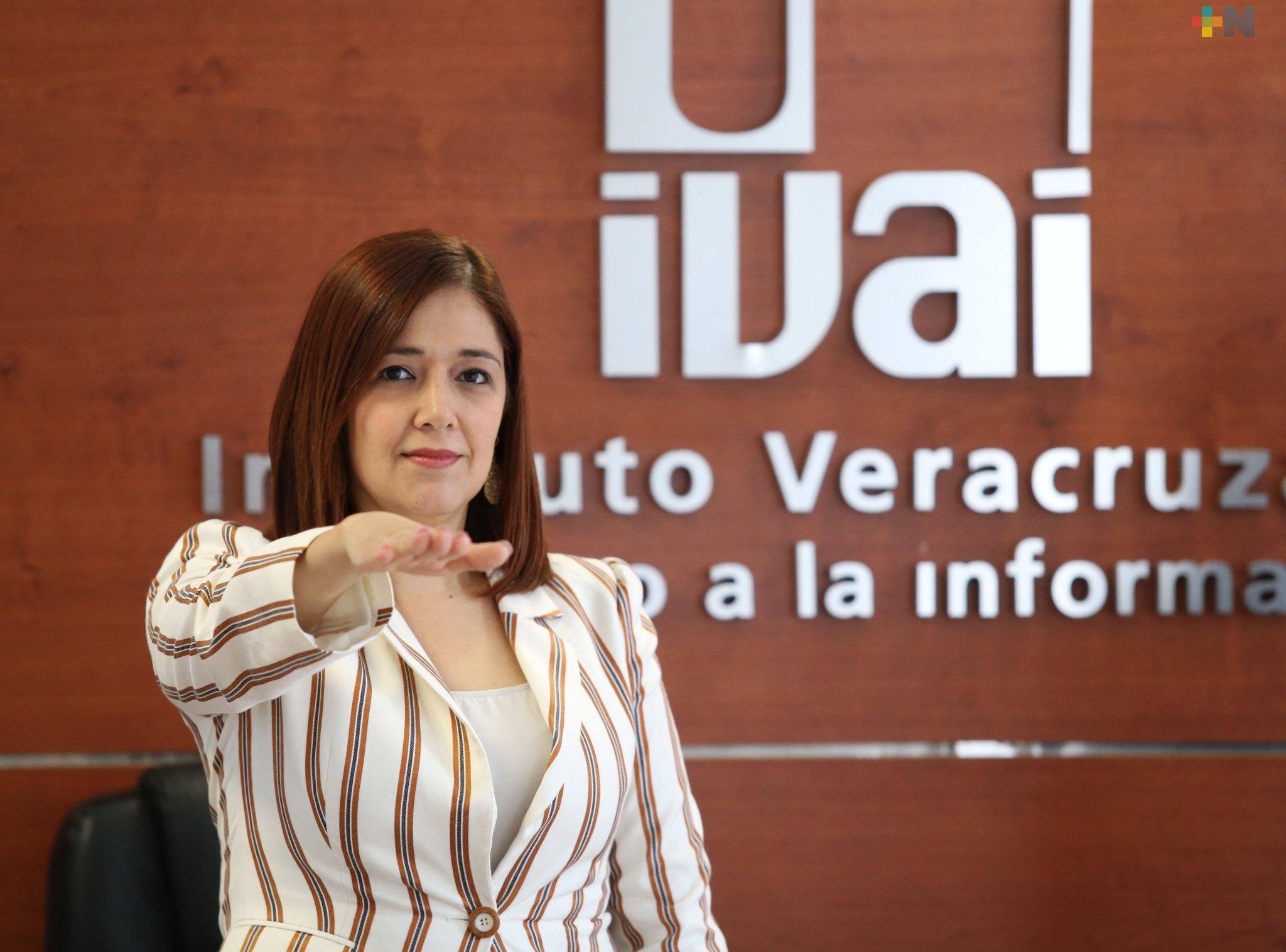 Asume comisionada Naldy Rodríguez presidencia del IVAI