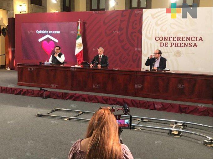 Van 105 mil 680 casos de COVID-19 y 12 mil 545 defunciones en México