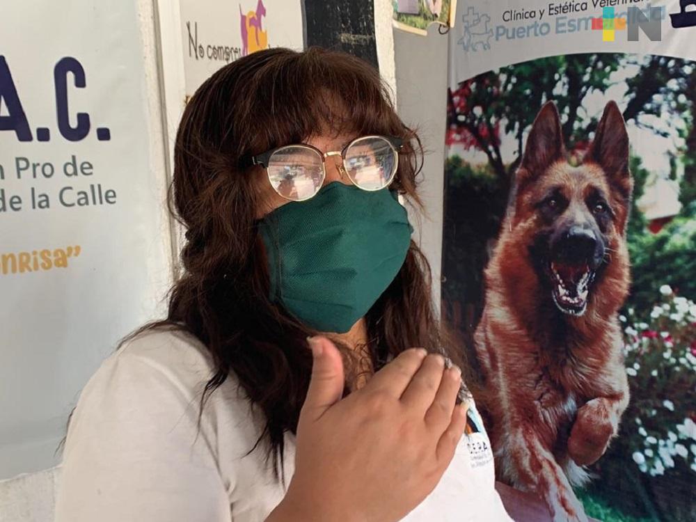Huye hombre acusado de abusar de perrita en Acayucan