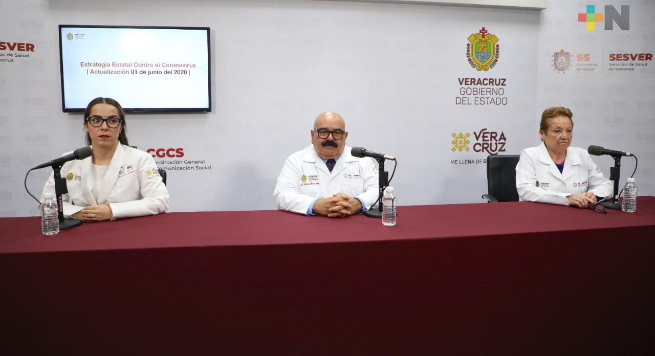 En un día se registran 291 nuevos casos de COVID-19 en Veracruz; ya suman cuatro mil 8 y 558 muertos