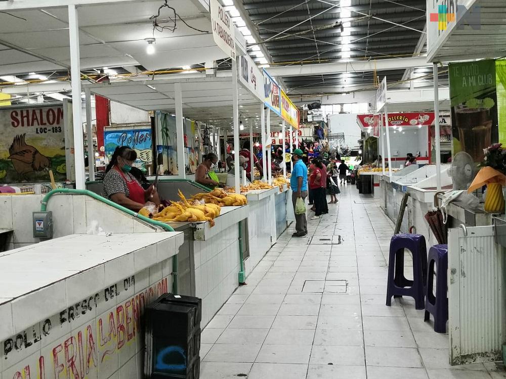 Mercado de Coatzacoalcos, continuará con medidas de prevención para evitar más contagios de COVID-19