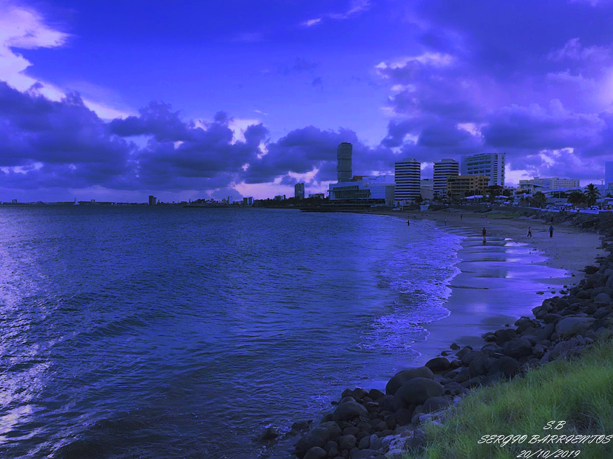 Playa en el municipio de Boca del Río