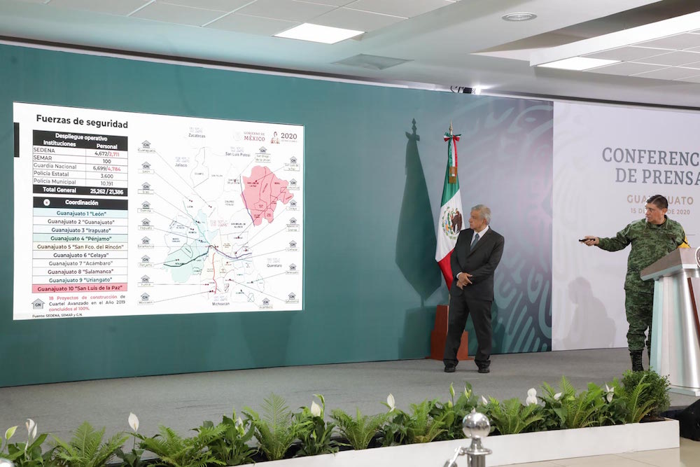 Presidente acuerda con gobernador de Guanajuato trabajar en coordinación para garantizar paz en el estado
