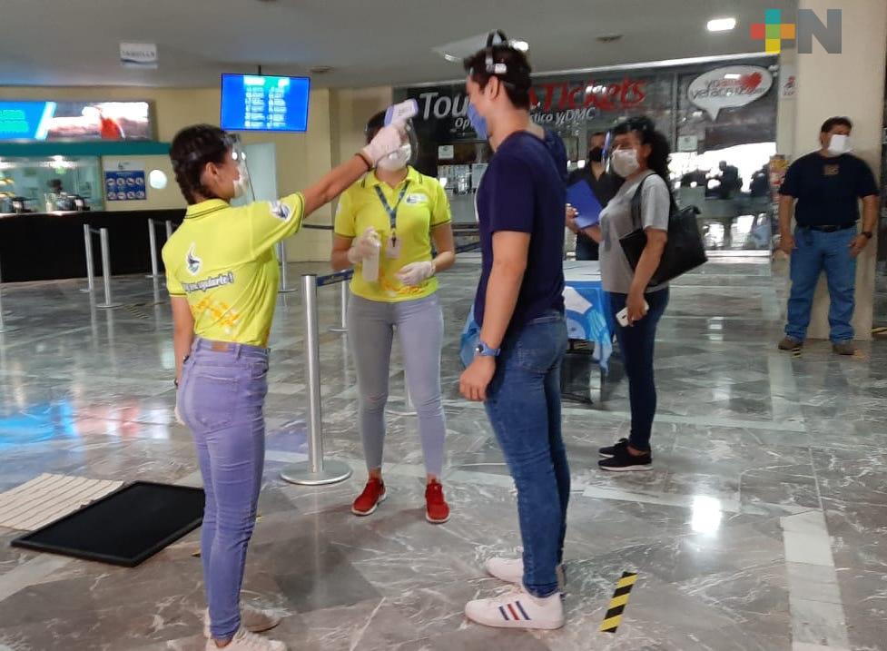 Realizan simulacro de ingreso al Acuario de Veracruz con protocolos sanitarios
