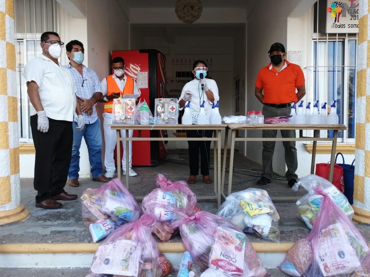 Adquirió Ayuntamiento de Tlacojalpan tanques de oxígeno para tratar enfermedades respiratorias