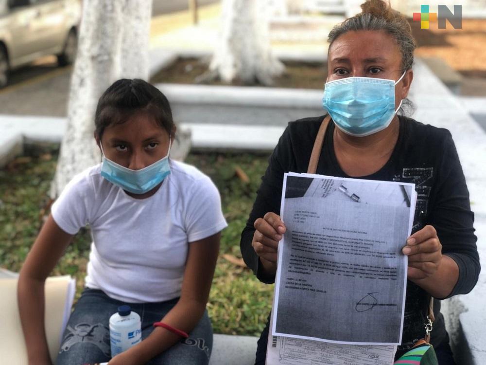Dulce María Andrade denuncia que IMSS extravió cadáver de su esposo fallecido por COVID-19