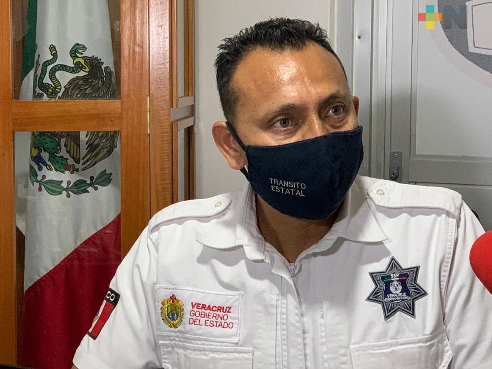 Tránsito de Coatzacoalcos aplicó operativo para evitar arrancones en malecón costero