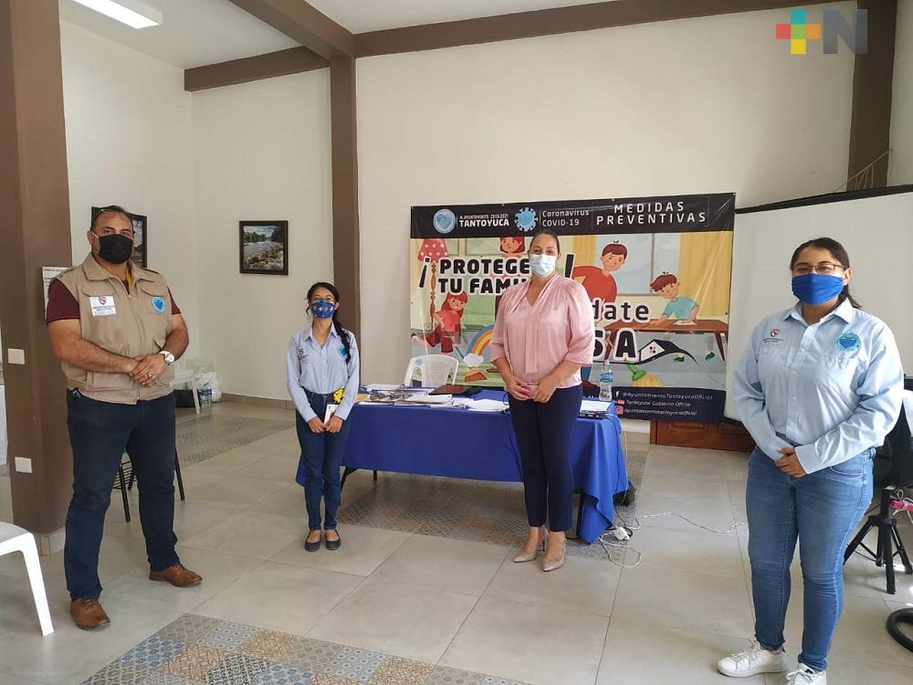 Fortalecimiento para la Seguridad se reúne con docentes para prevención del delito en Tantoyuca