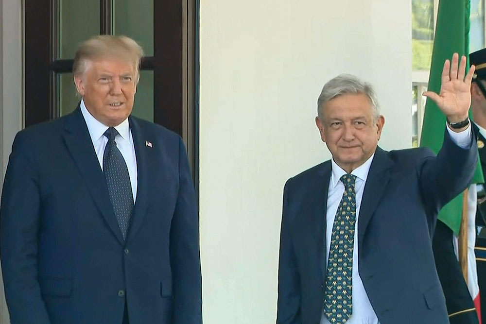 Presidentes de México y Estados Unidos se reúnen en la Casa Blanca