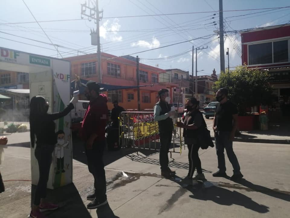 Autoridades de Perote emiten alerta máxima por contagios de COVID-19 en el municipio