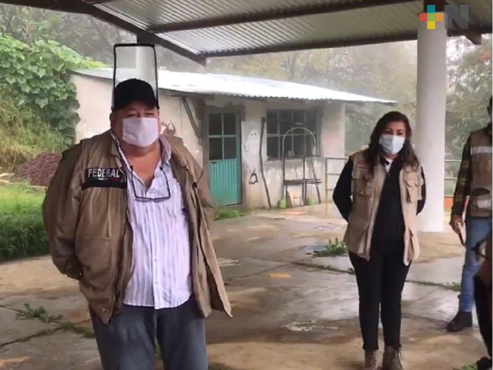 Delegado Manuel Huerta visitó jardín de niños beneficiado con programa «La Escuela es Nuestra»