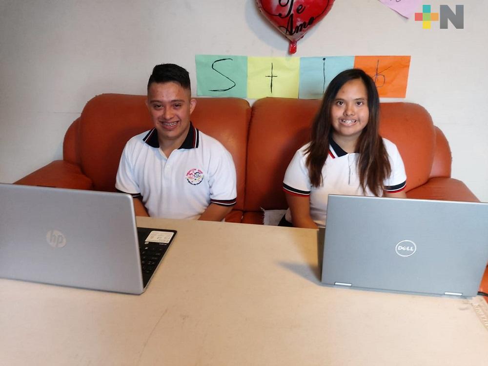 Educación para niños y jóvenes no se puede detener: Fundación Down Ángeles del Mundo