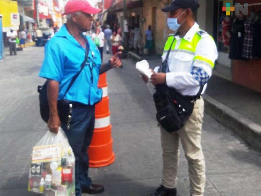 En Veracruz, autoridades estatales y municipales trabajaron coordinadamente para aplicar medidas sanitarias