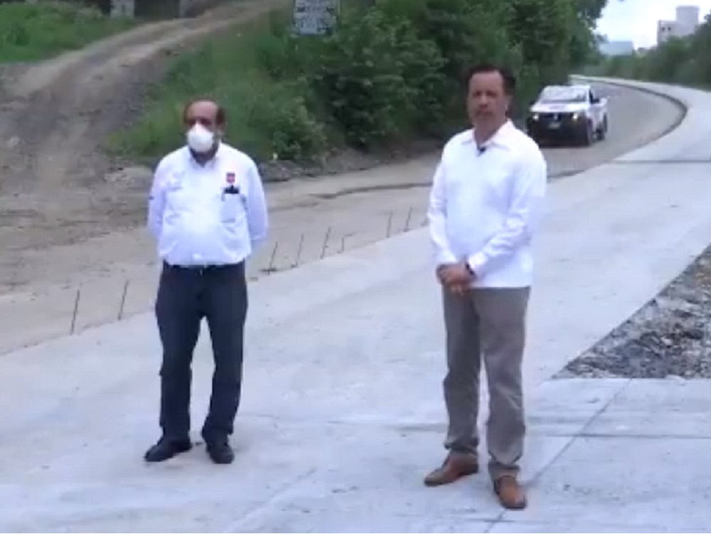 Gobernador Cuitláhuac García inauguró obras en municipio de Poza Rica