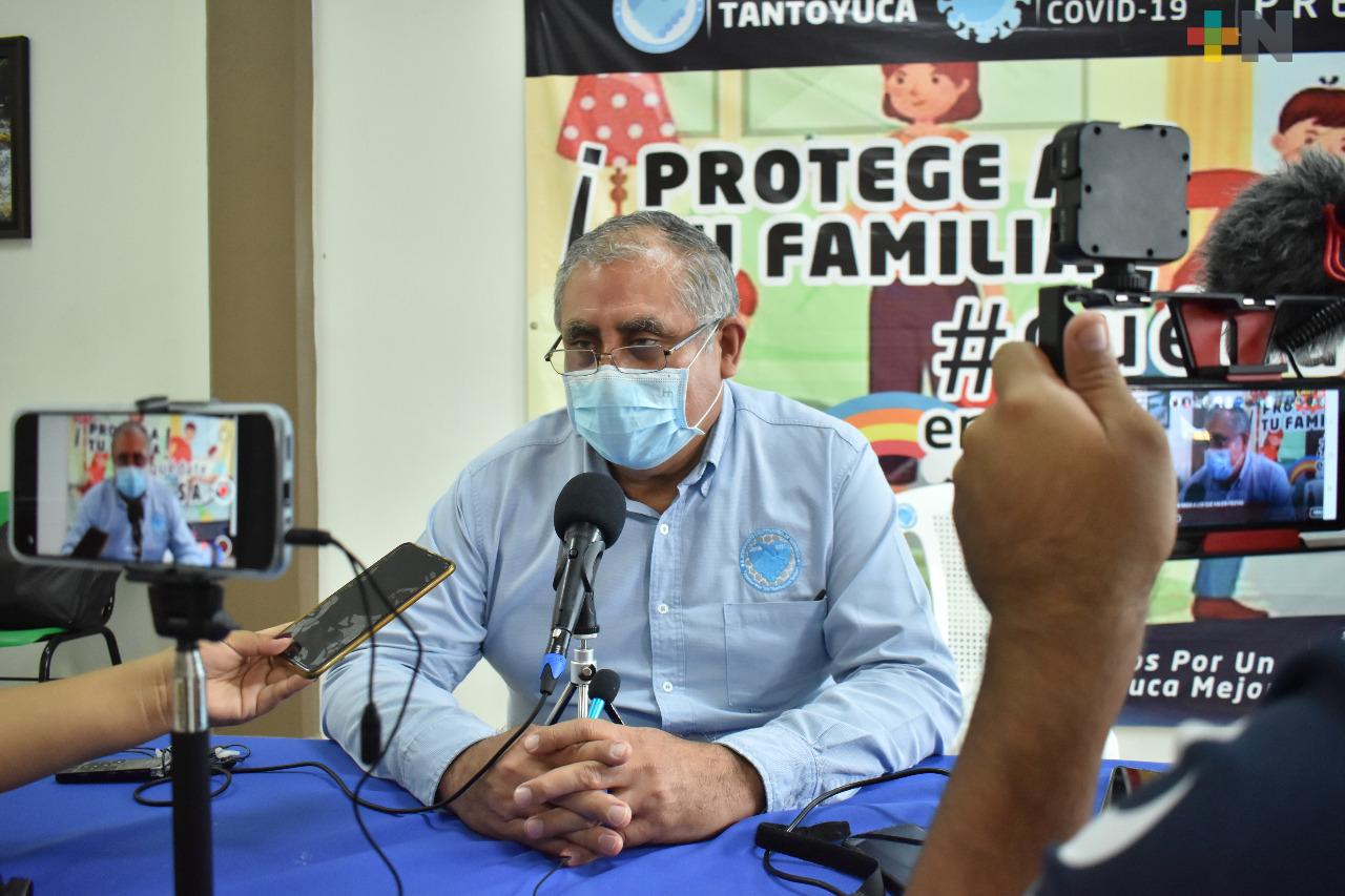 Continúan restricciones sanitarias en Tantoyuca para evitar casos de covid