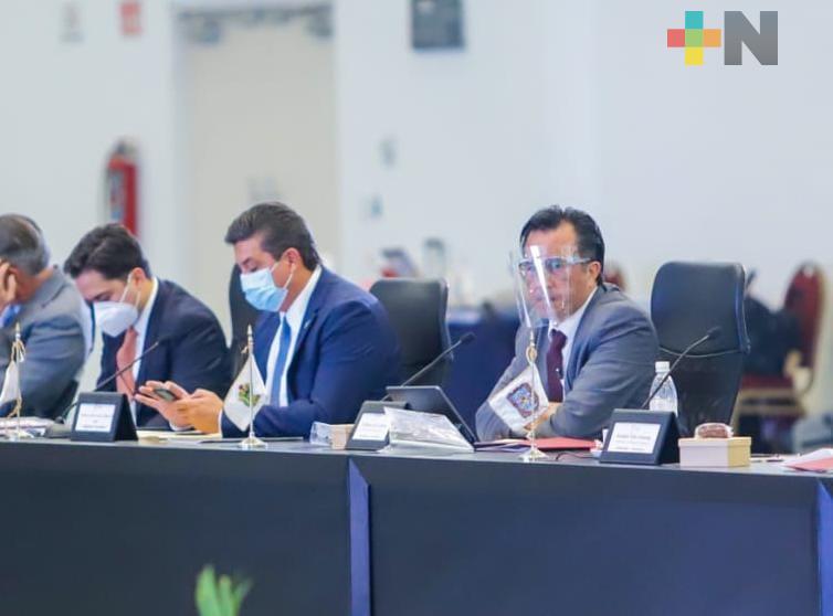 En reunión de CONAGO, defiende Cuitláhuac Pacto Federal «se trata de hacer justicia social, no de porcentajes»