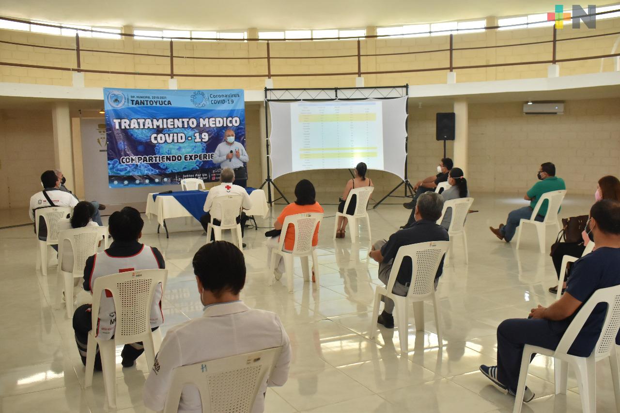 Refuerzan acciones de salud en Tantoyuca para mitigar al Covid
