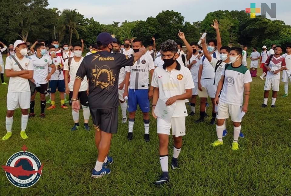 Satisfacen las visorias, hay mucho talento: Club Veracruzano de Futbol