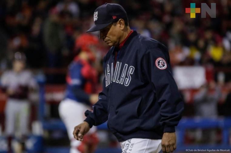 Pedro Meré alista pretemporada con Águilas de Mexicali