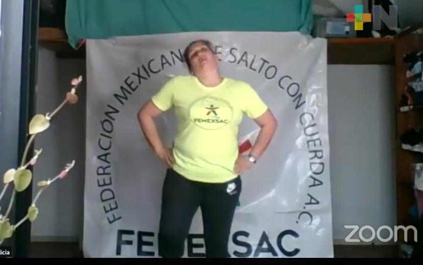 Realizan Taller Virtual de Salto con Cuerda