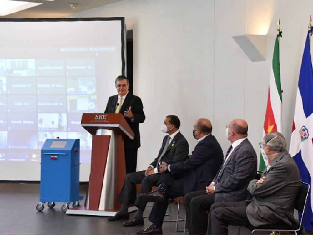 SRE iniciará distribución de ventilador fabricado en México a 14 entidades de la República