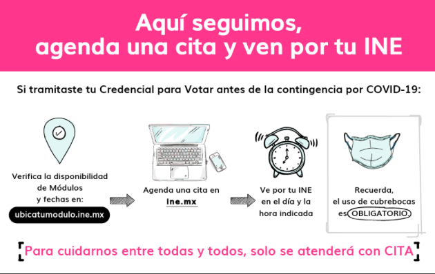 Empezaron a reabrir módulos del INE en el país