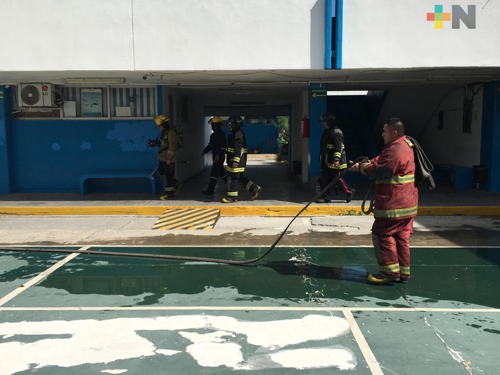 Incendio en Cetmar deja pérdidas materiales
