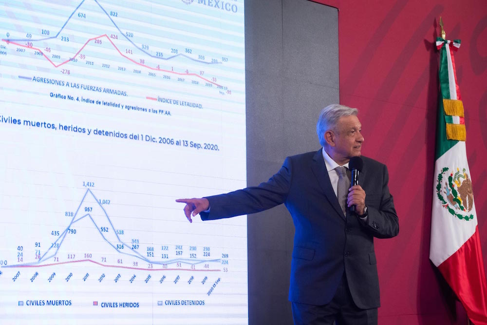 Destacan tendencia a la baja en robo y secuestro durante informe mensual de seguridad