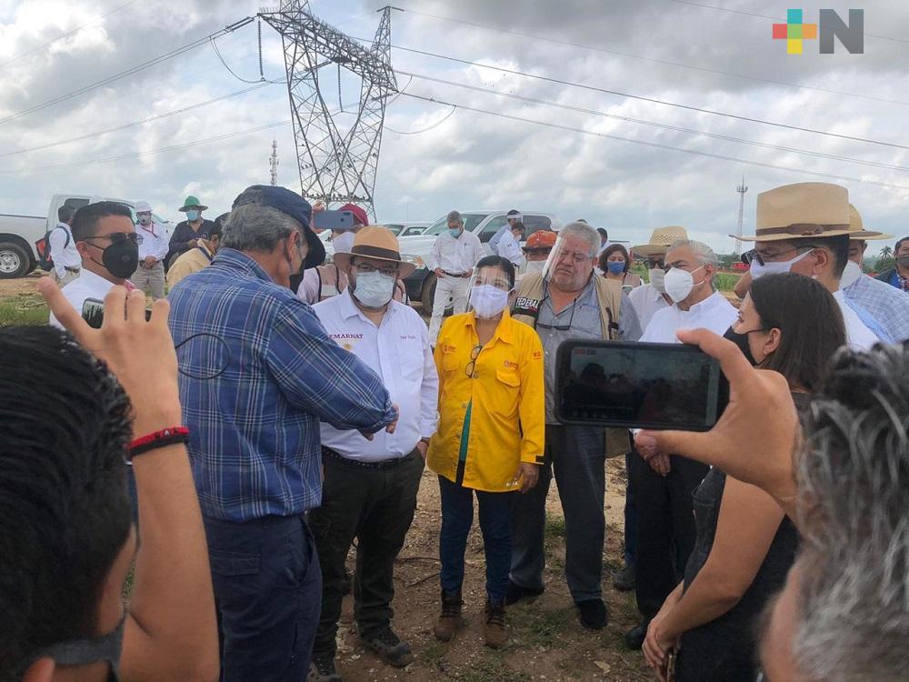 Avance del 40% lleva remediación del basurero de Las Matas en Minatitlán