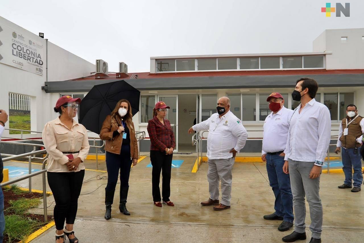 Secretario de Gobierno inaugura Centro de Salud en municipio de Villa Aldama