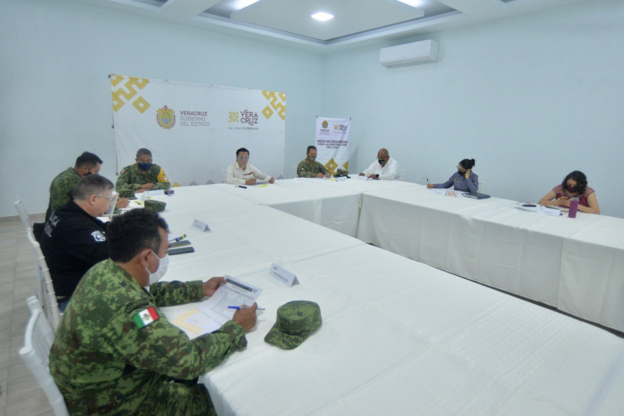 Encabezó Gobernador de Veracruz mesa de seguridad en Tres Valles