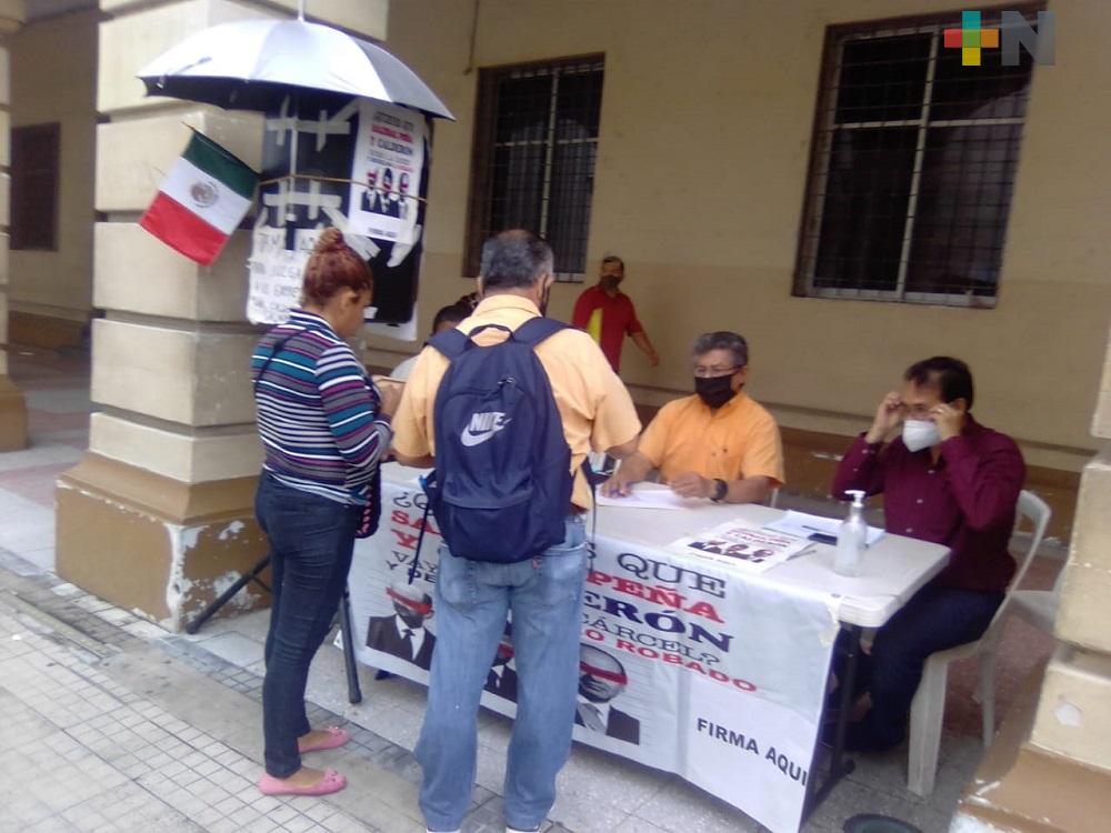En Veracruz, este viernes último día de consulta ciudadana para enjuiciar a expresidentes