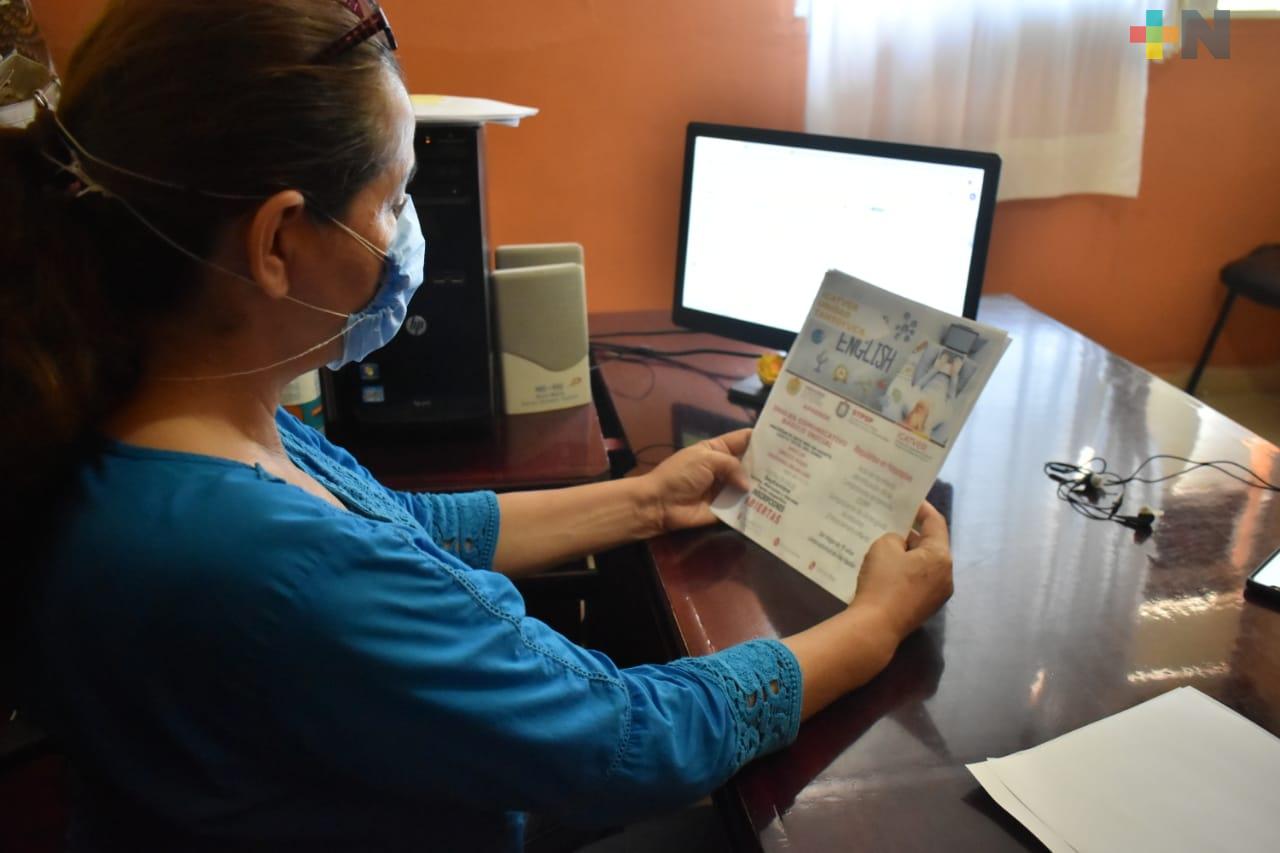 Ofrece ICATVER cursos de inglés básico en Tantoyuca