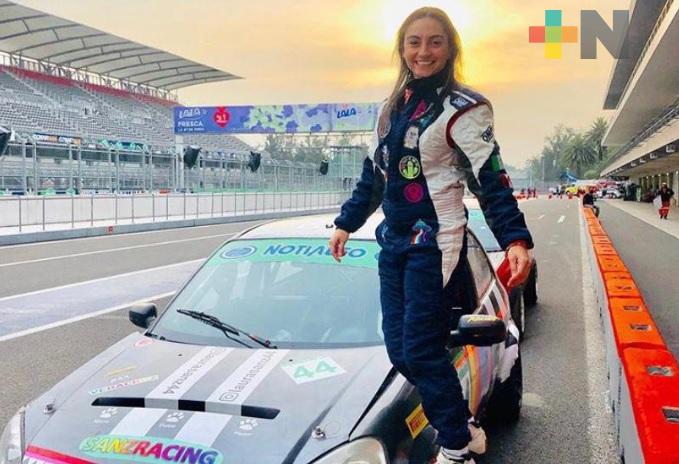 Laura Sanz lista para cuarta fecha en Copa Notiauto