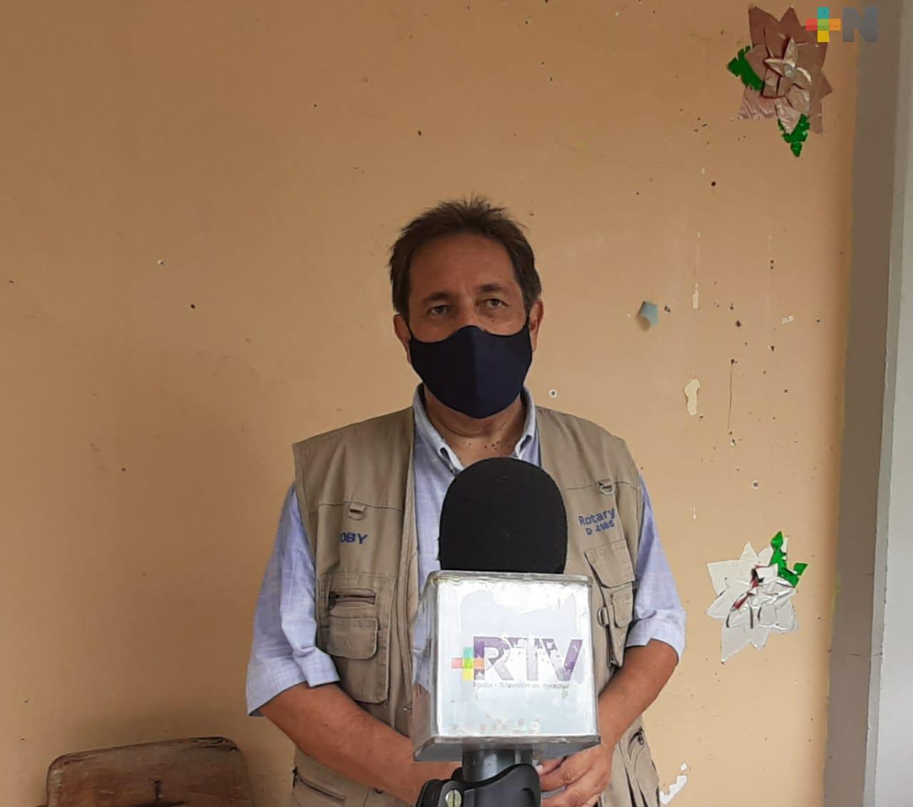 Por contingencia, Club Rotario Veracruz suspendió programa de reconocimiento escolar en Sierra de Zongolica