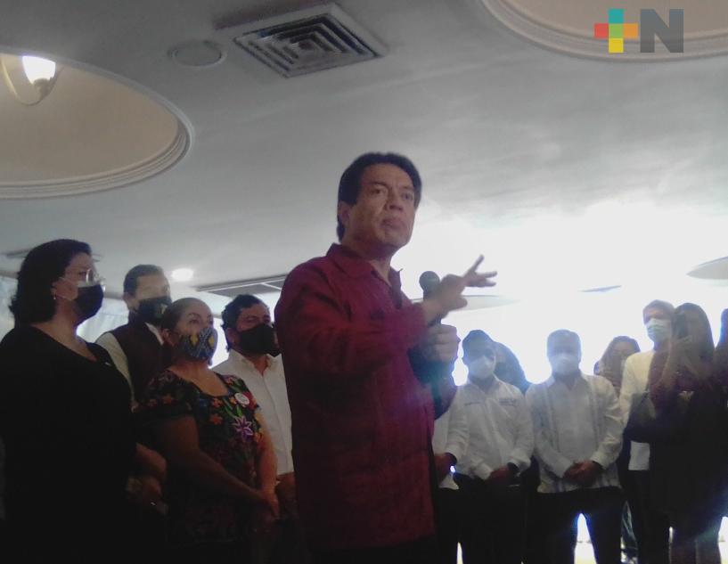 Unidad, conciliacion, fraternidad y diálogo pide Mario Delgado a MORENA