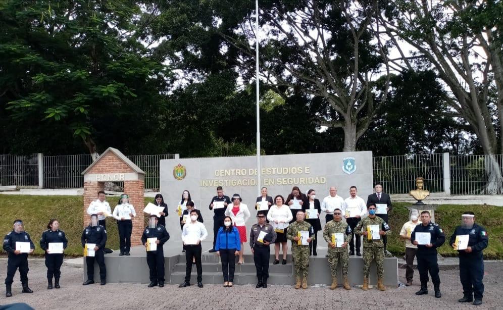 Profesionalización de cuerpos policiales, prioridad del Gobierno de Veracruz: SSP