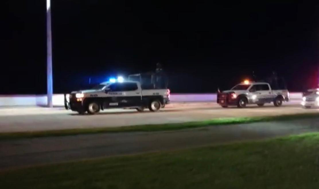 Corporaciones policiacas retiraron a quienes celebraban la Independencia de México en el malecón de Coatzacoalcos