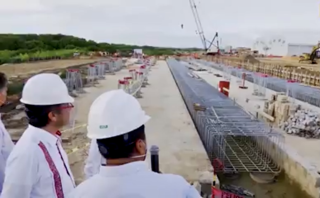 Supervisó Gobernador de Veracruz, proyecto del Istmo de Tehuantepec