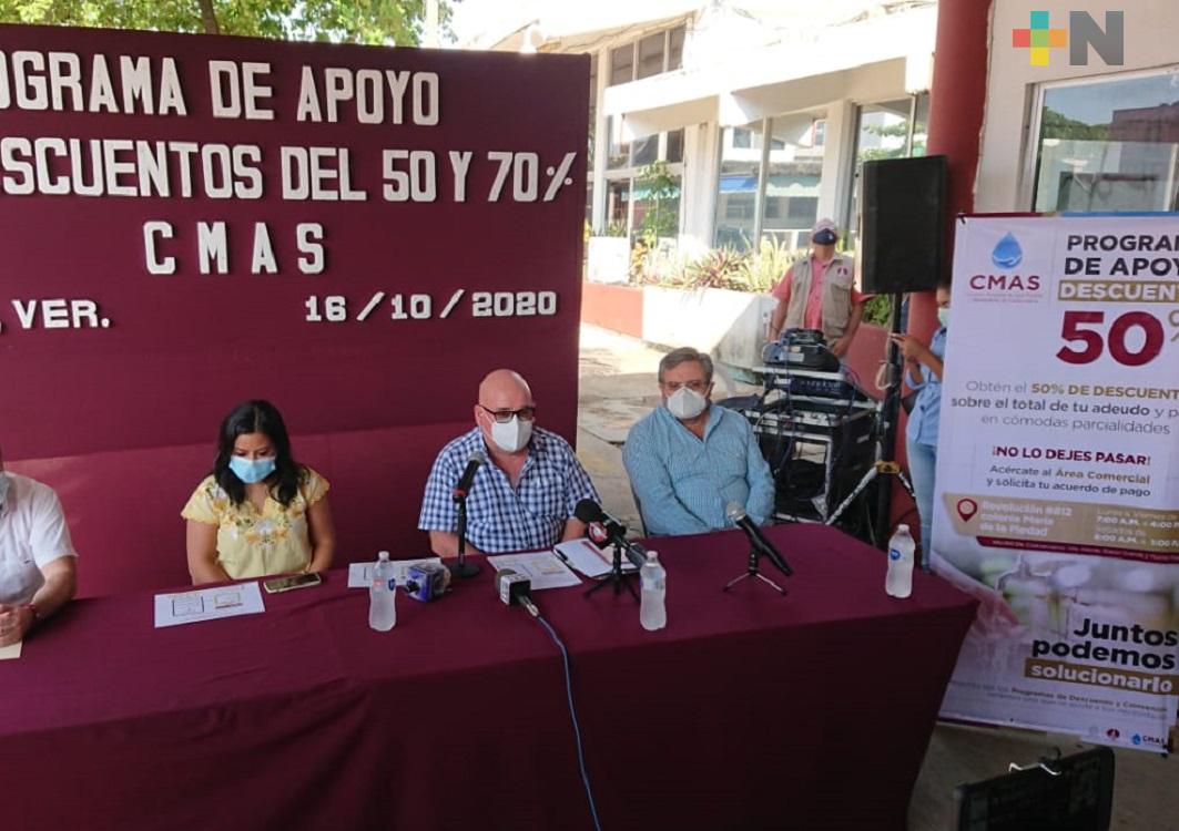 CMAS Coatzacoalcos lanza programa para regularizar a usuarios que han