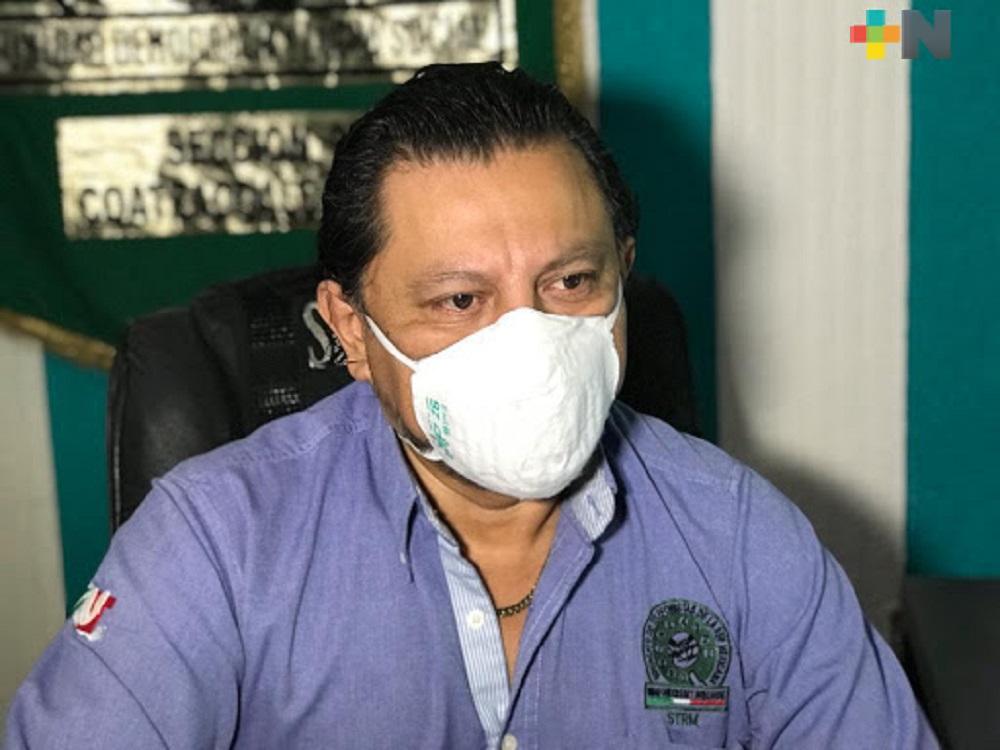 Felipe Zermeño, nuevo secretario General del STRM sección 27 en Coatzacoalcos