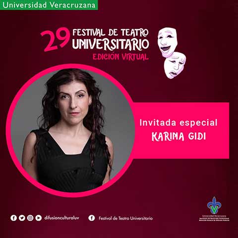 Damián Alcázar y Karina Gidi participarán en 29 Festival de Teatro UV