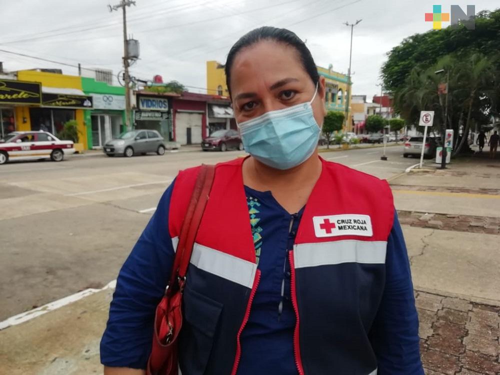 En Coatzacoalcos, esperan realizar colecta anual de Cruz Roja a finales de año