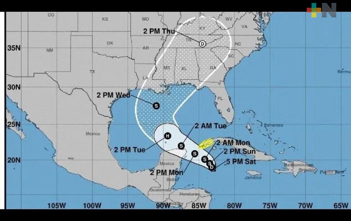 Tormenta Tropical Zeta sin representar peligro para las costas veracruzanas