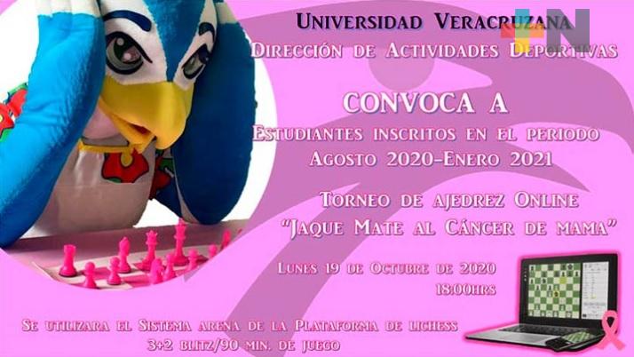 DADUV invita al Torneo de Ajedrez “Jaque mate al cáncer de mama”