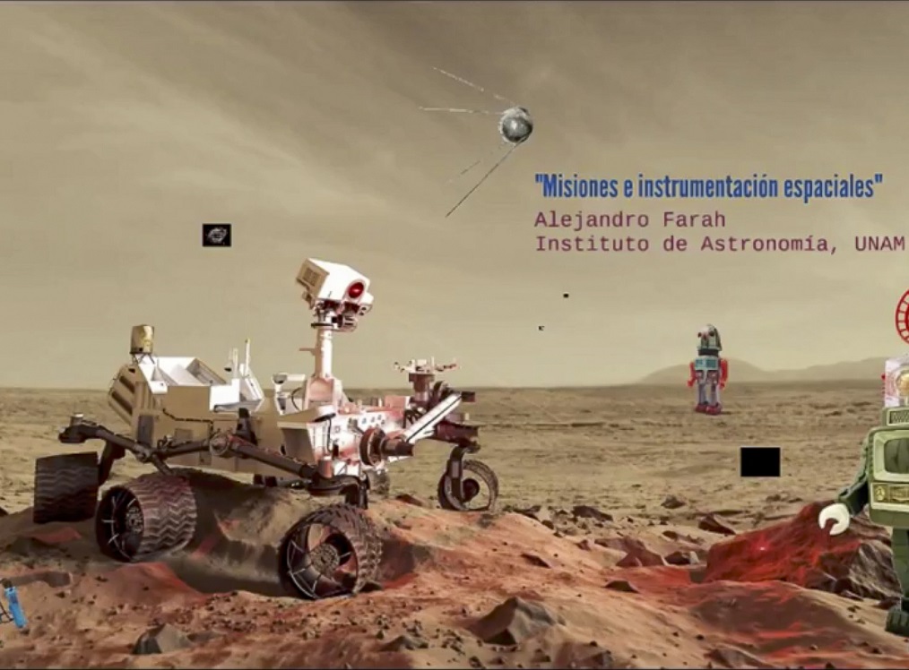 ¡Al espacio! proyectos de la UNAM