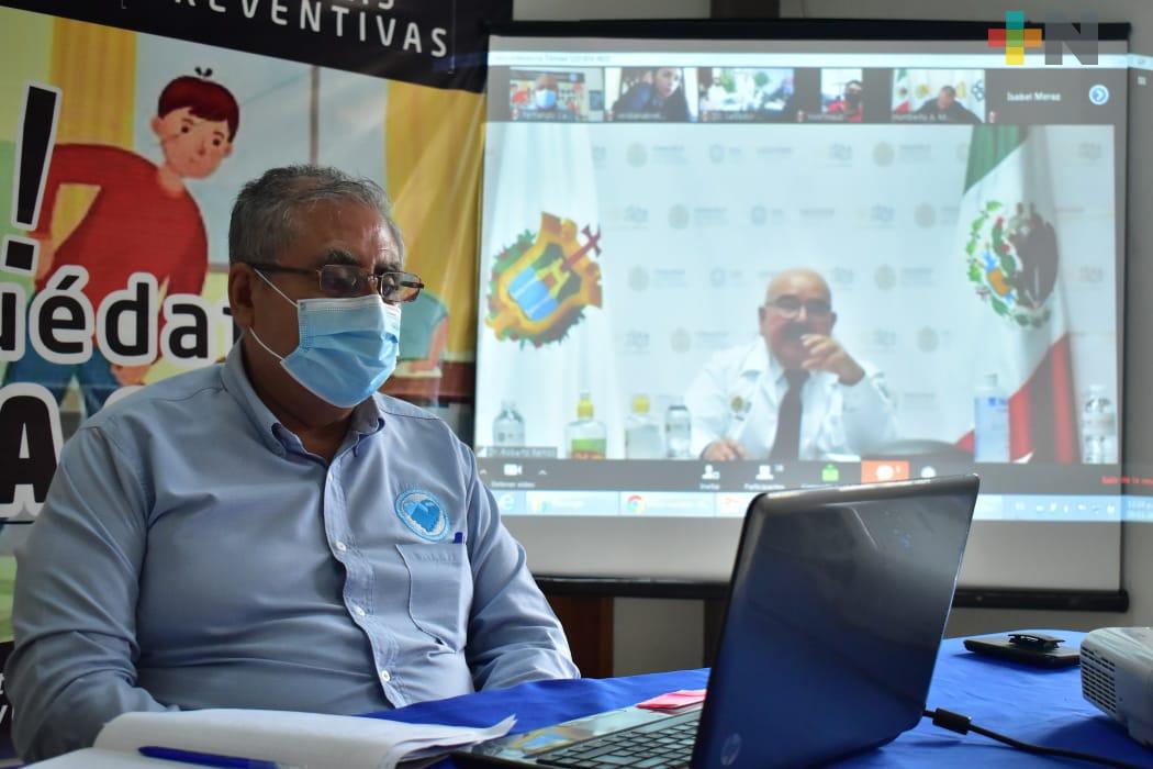 Continúa coordinación entre Secretaría de Salud y municipios de la huasteca