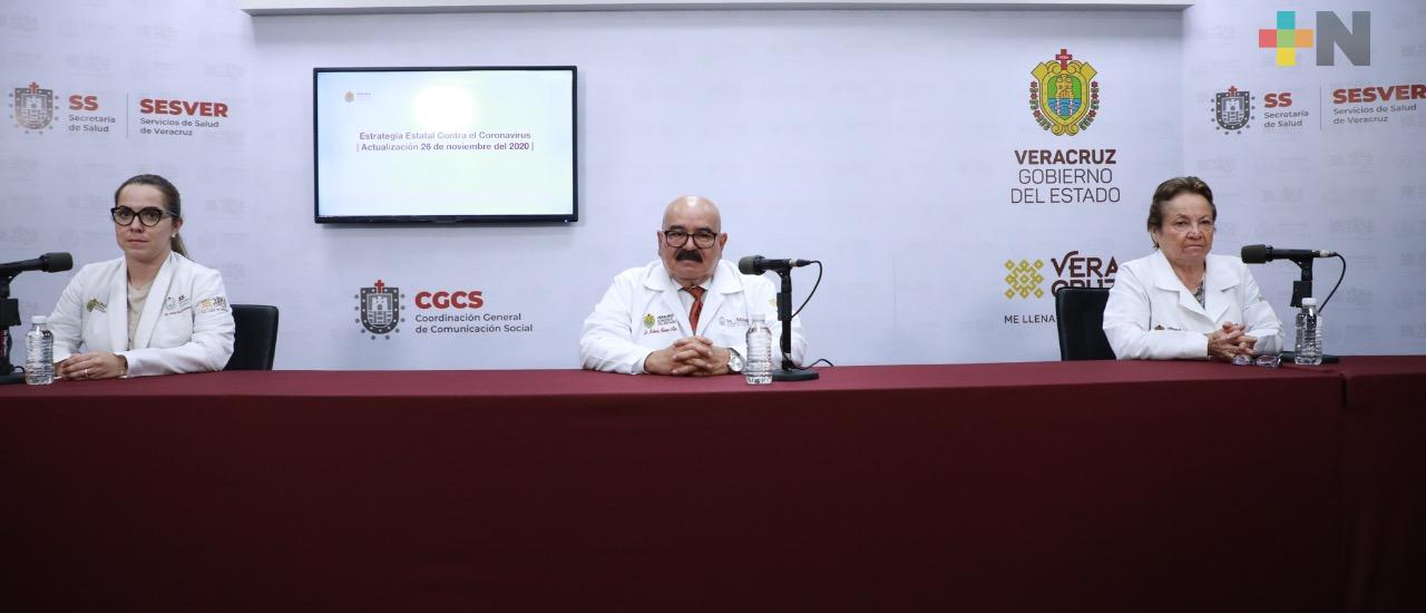 Se registran 37 muertes más por COVID-19 en Veracruz